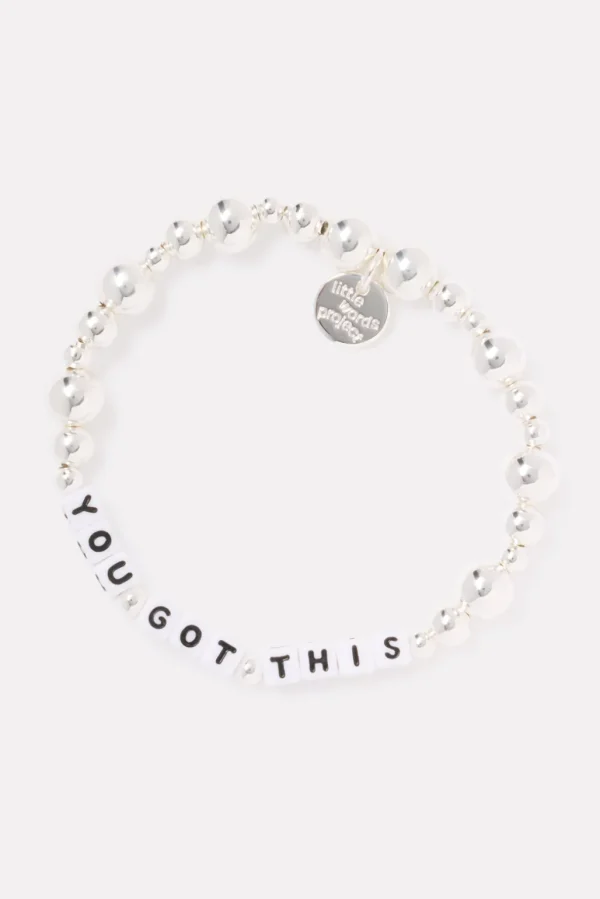 You Got This Metallic Bracelet