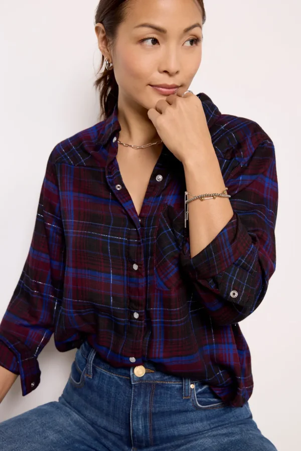 Zuri Plaid Button Down